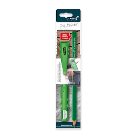 Pica Pocket with Classic Stonesman Pencil Bundle 505/02